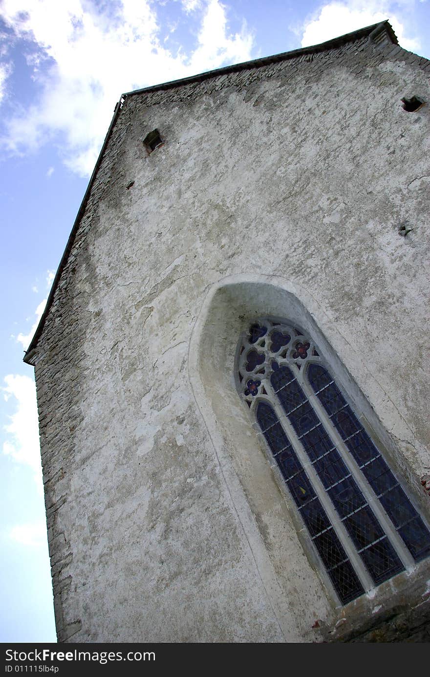 Old medieval church in Pöide Saaremaa. The eastern part of Saaremaa was under the control of the Livonian Order. In the second half of the 13th century the castle of Pöide was their main foothold in the area. Old medieval church in Pöide Saaremaa. The eastern part of Saaremaa was under the control of the Livonian Order. In the second half of the 13th century the castle of Pöide was their main foothold in the area.