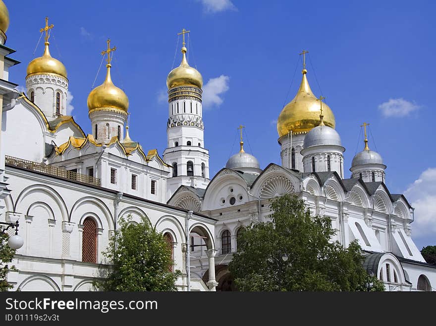 The Annunciation Cathedral (Moscow Kremlin, Russia, Europe)