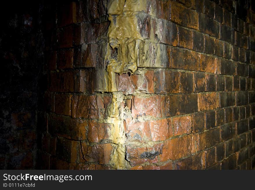 Disused Railway Tunnel Wall