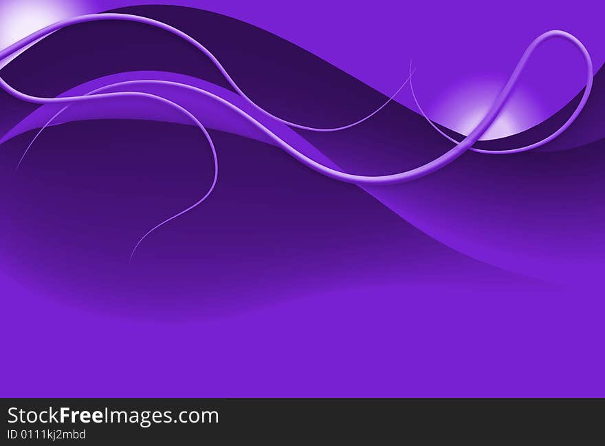 Abstract background with color transitions and semitones and beautiful waves