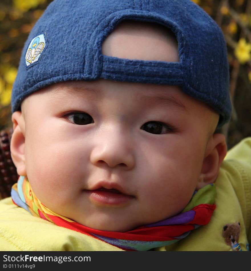 A lovable baby from China.