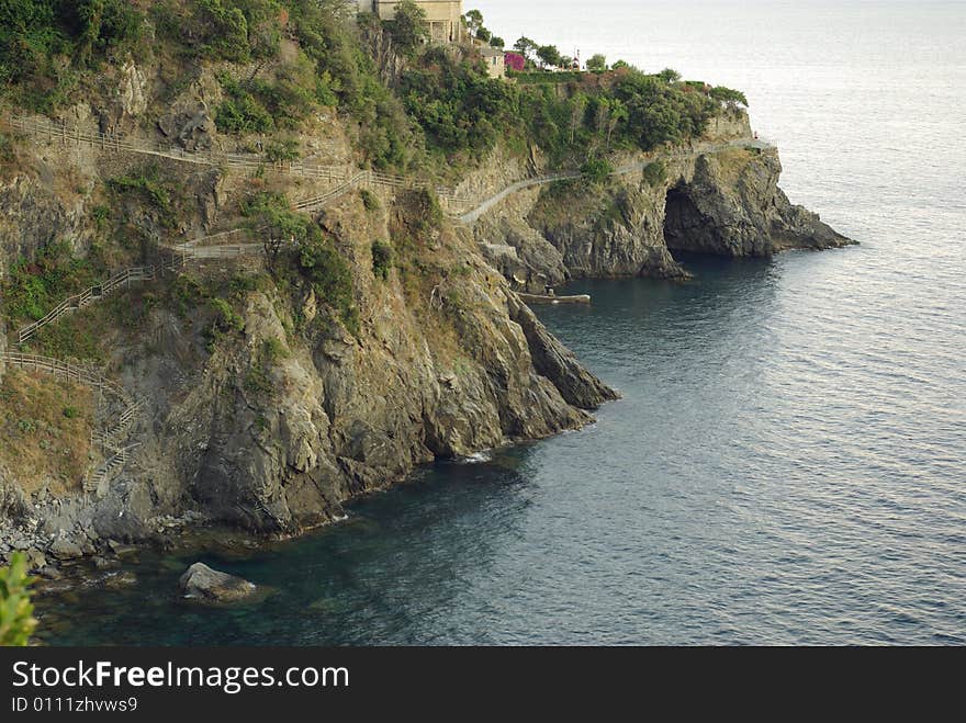 Morning In The Cinque Terre, Italy