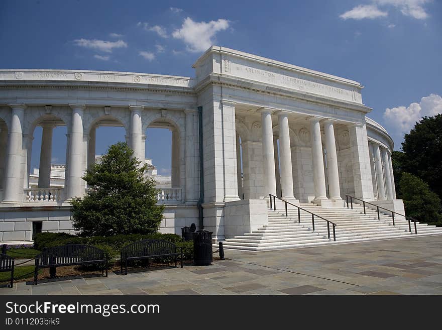 A monumental amphitheater, this one as a war memorial.