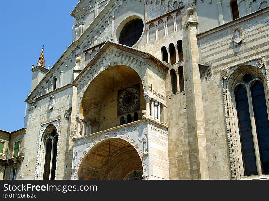 Church of St Anastasia, Verona, Italy. Church of St Anastasia, Verona, Italy.