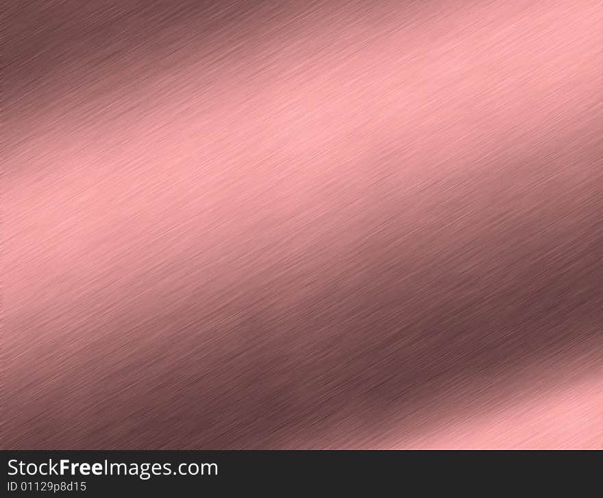 Texture or background of brushed red metal.