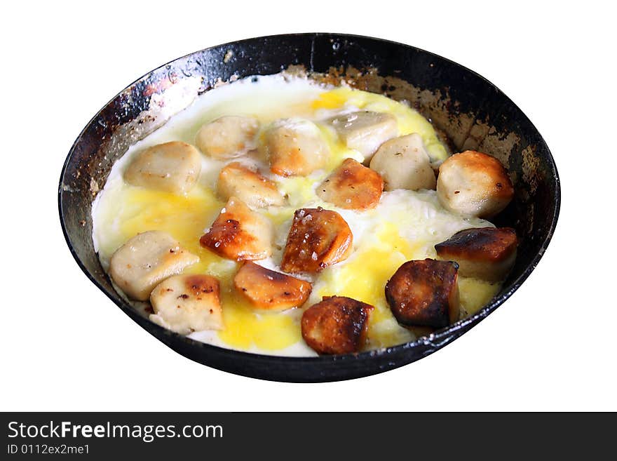 Fried eggs