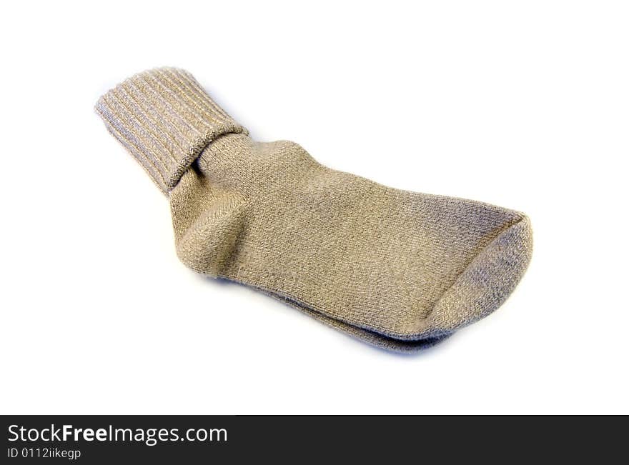 A photograph of dress socks against a white background