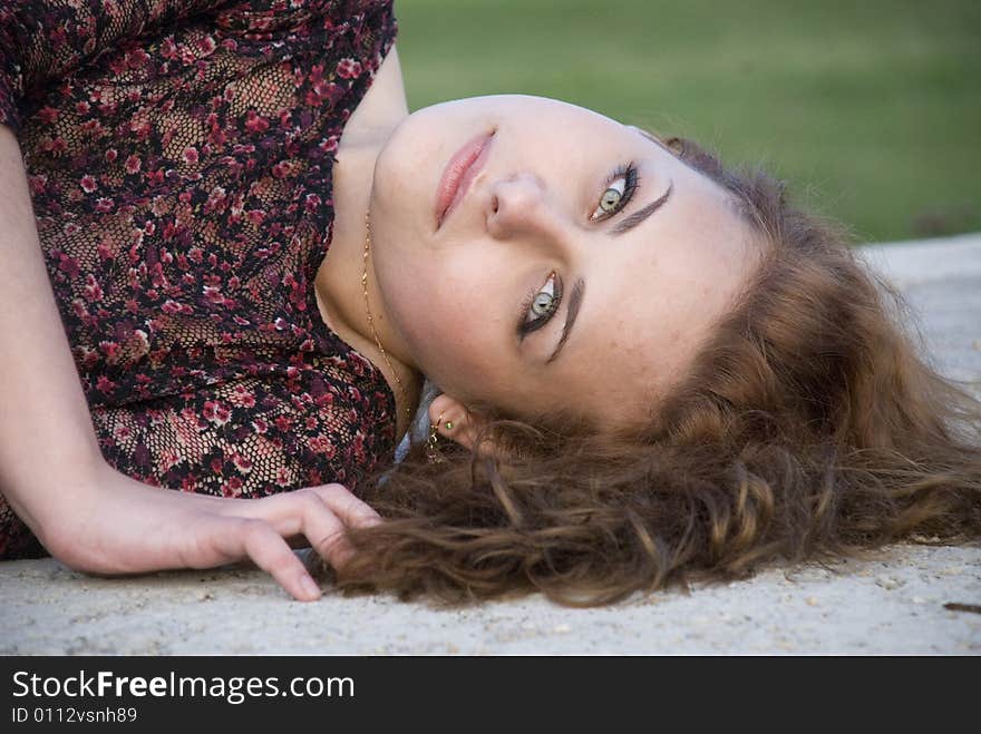 Girl in the park