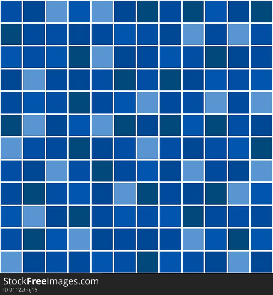 Blue Mosaic