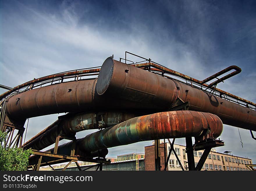 Metalworks vitkovice conduit ostrava rusty steel works town gas. Metalworks vitkovice conduit ostrava rusty steel works town gas