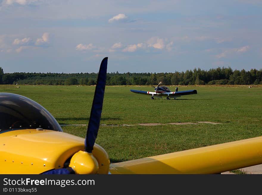 Ultralight Zenair with engine Subaru