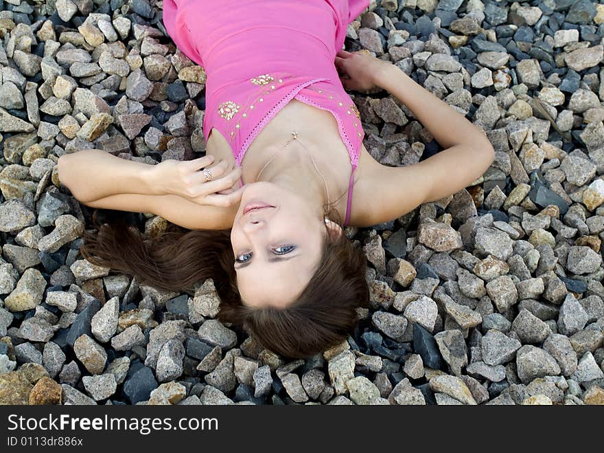 Dreaming Laying On Stones