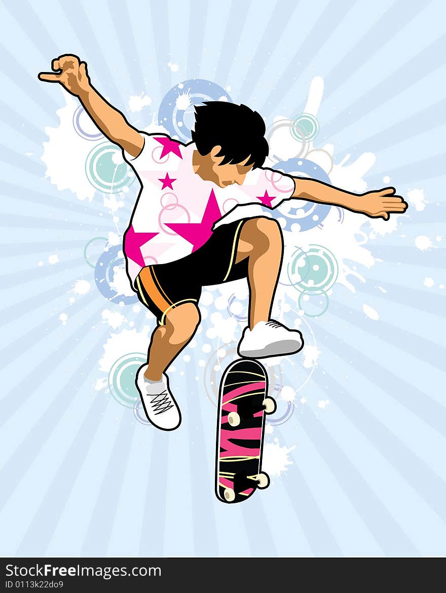 Skateboarder