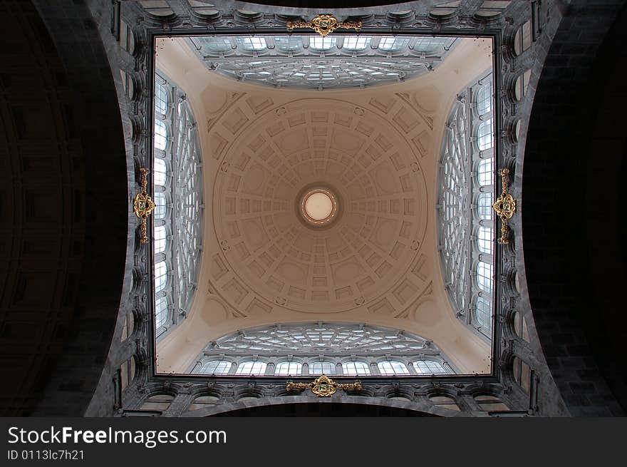 Dome of Antwerp railway station