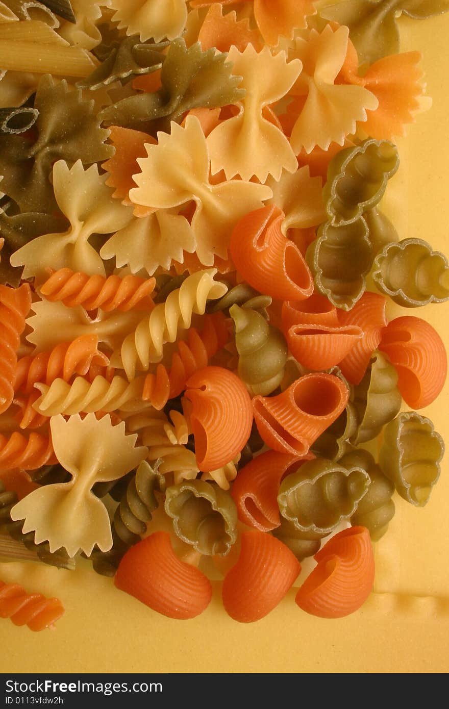 Pasta Italian cuisine, highly nutritious with low fat, perfect for a diet