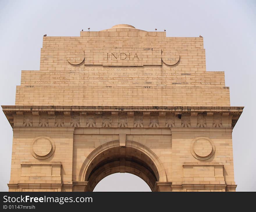 India Gate at New Delhi