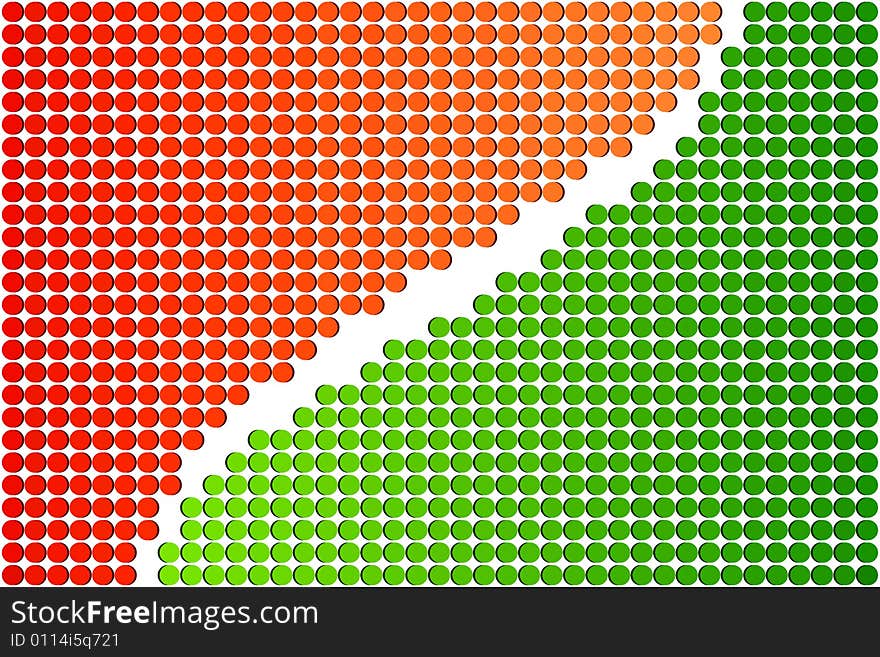 Orange And Green