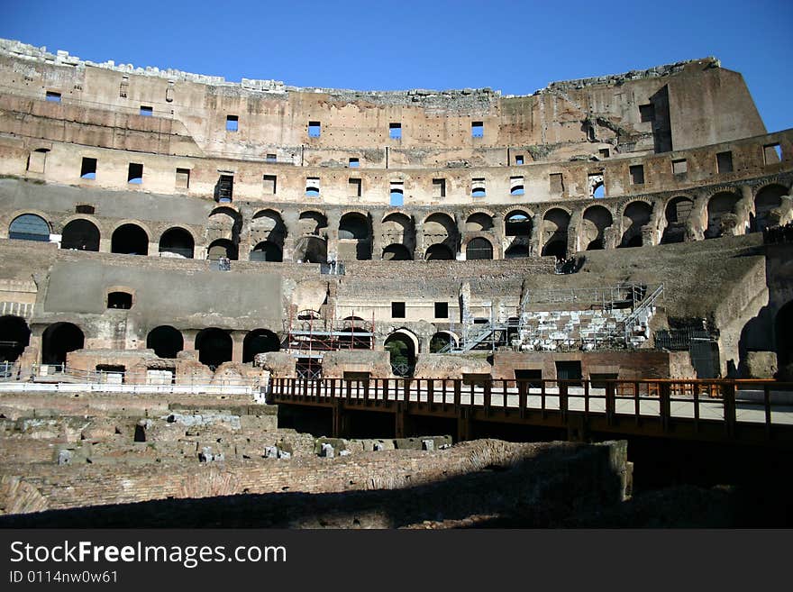 Ancient Roman Colosseum