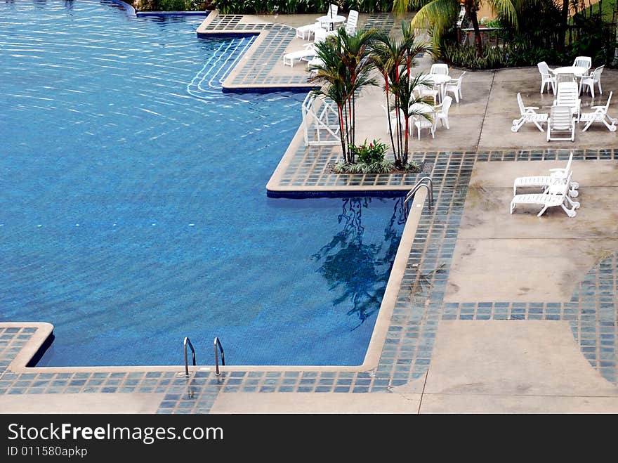 View of swimming pool imag at the resorts