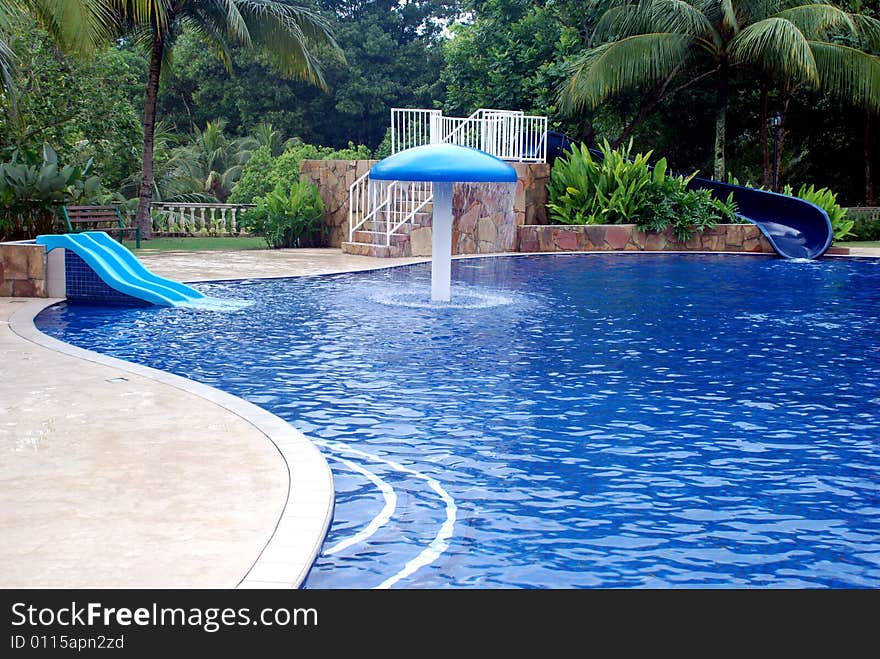 View of swimming pool image at the resort