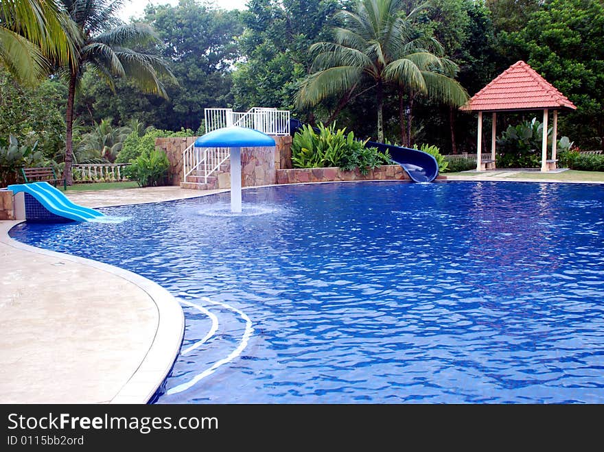 View of swimming pool image at the resorts