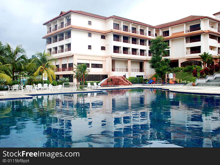 View of swimming pool image at the resort