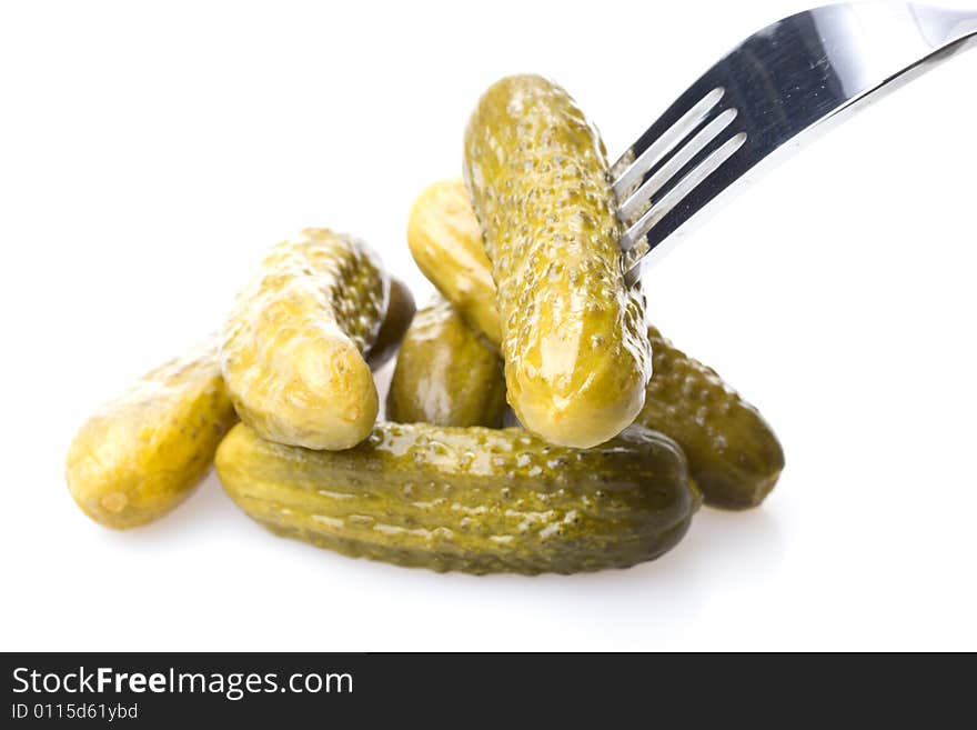 Pickled gherkins