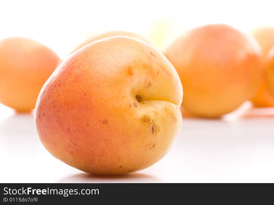 Fresh apricots