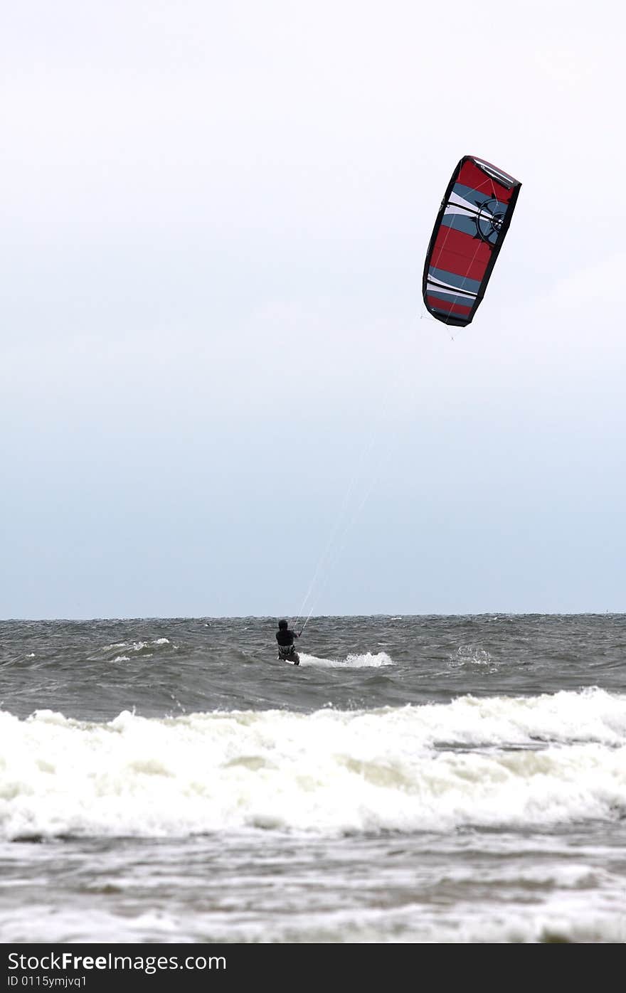 Be active and enjoy extreme sports such as kitesurfing. Be active and enjoy extreme sports such as kitesurfing