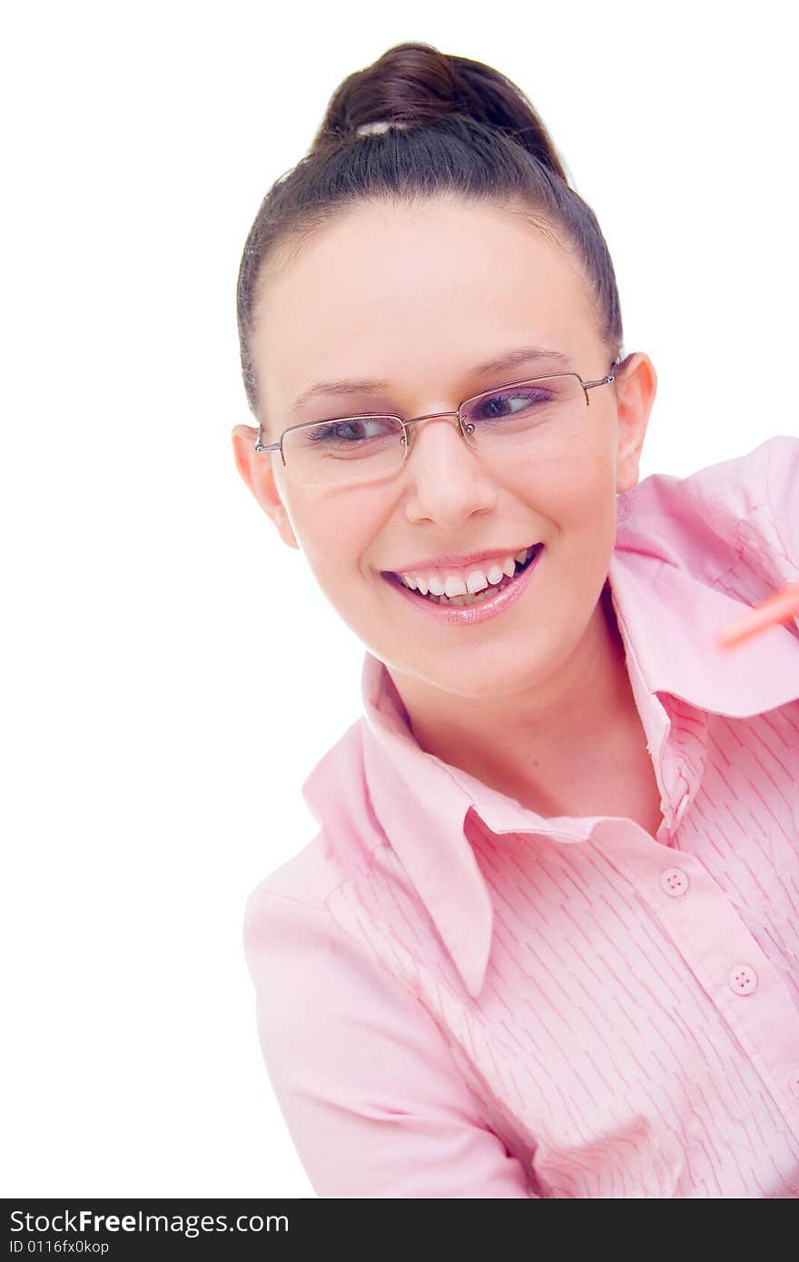 Portrait Of Young Businesswoman