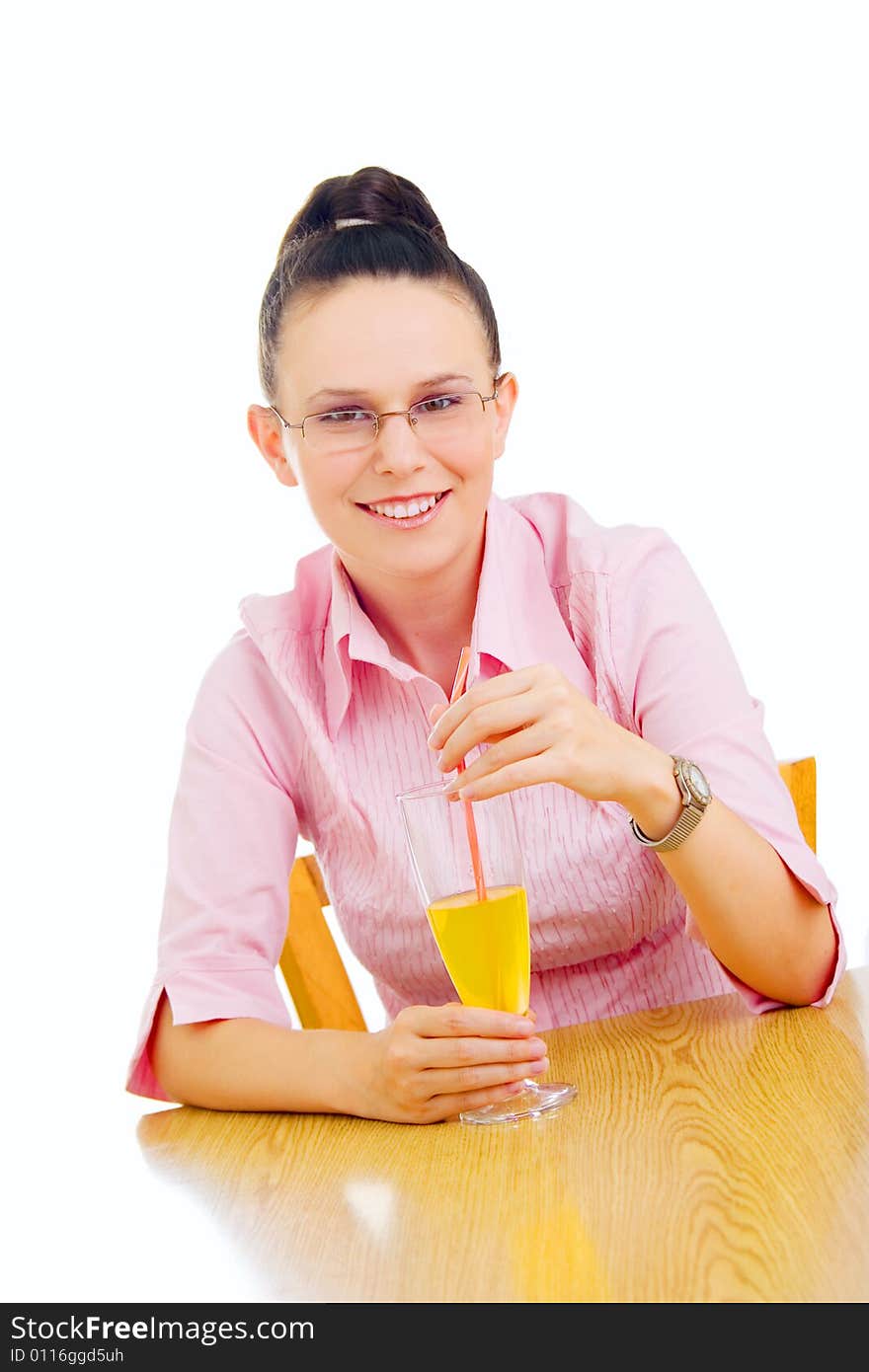 Portrait of young businesswoman