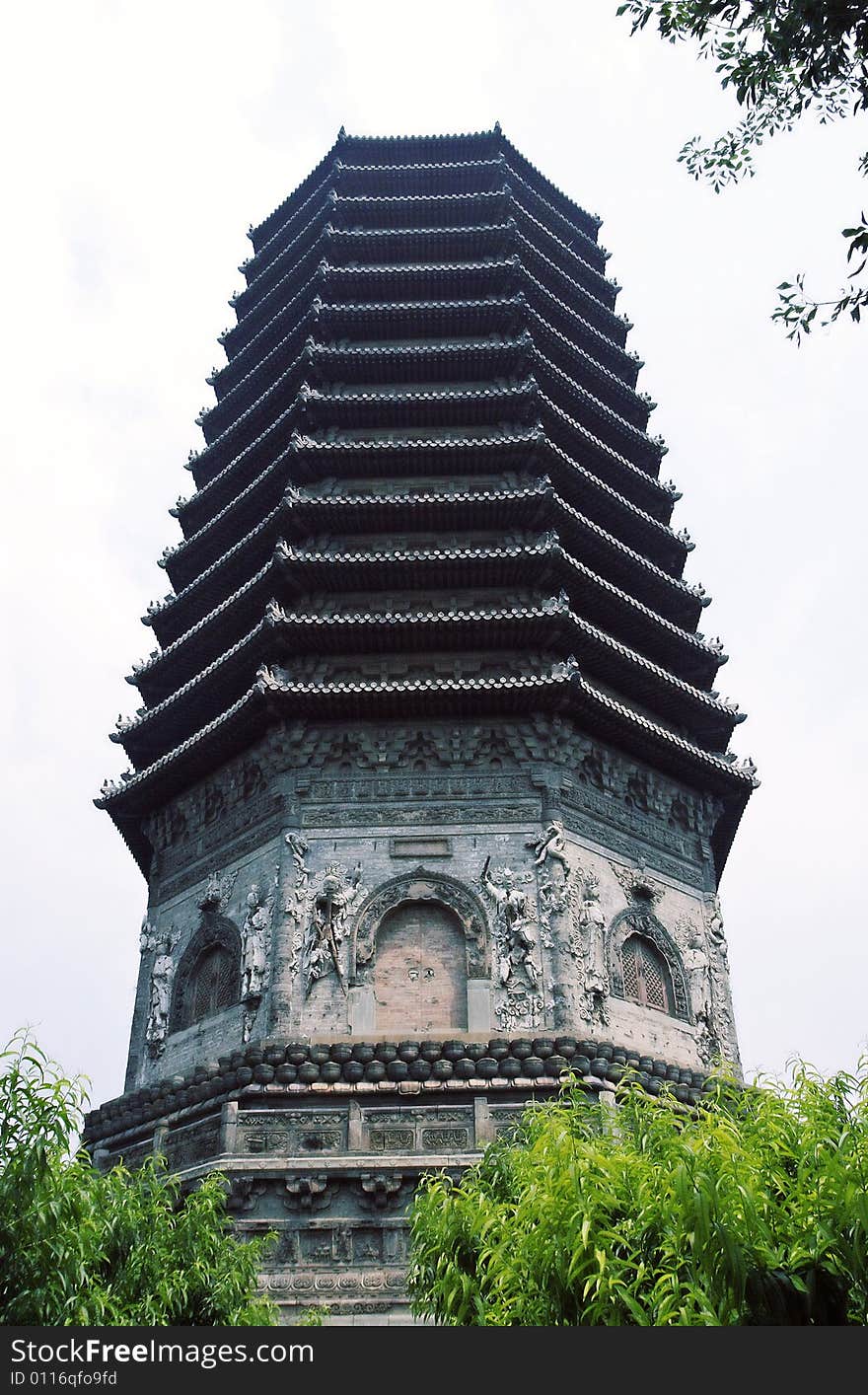 Built it in the Liao Dynasty of China, it had already had a history of more than 1,000 years. Built it in the Liao Dynasty of China, it had already had a history of more than 1,000 years.