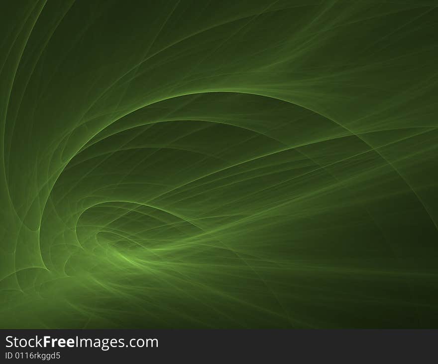 Green Background Abstract