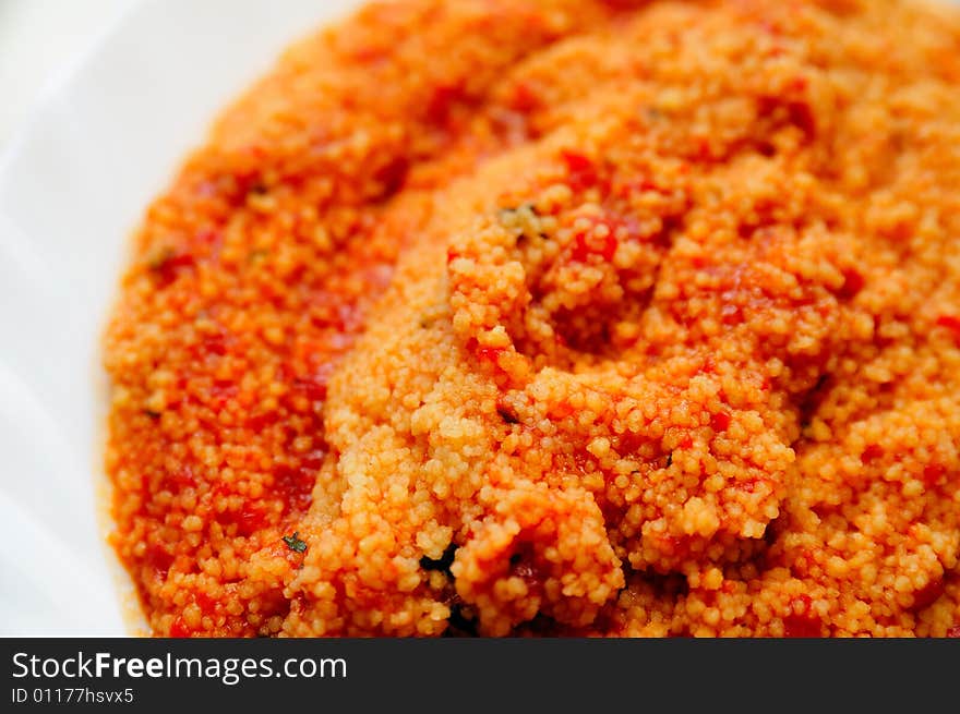 Tomato Sauce Cous Cous