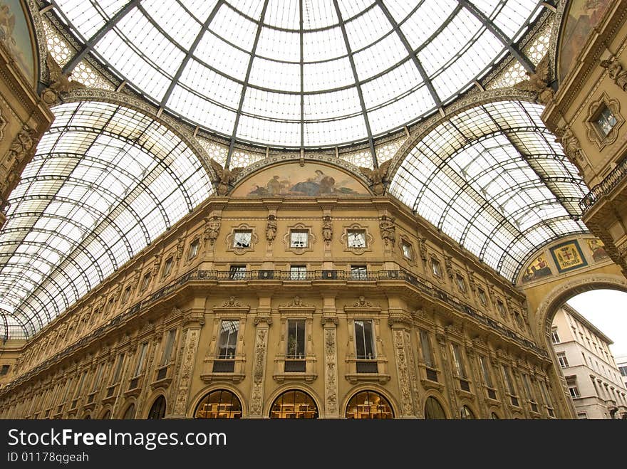 Cupolas made of glass and metal