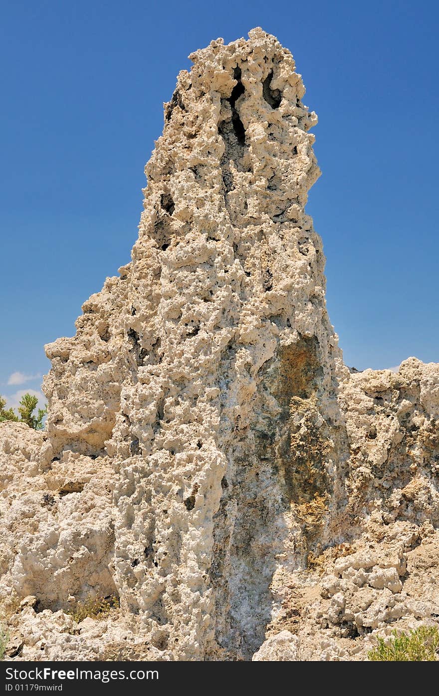 Tufa  rock formation