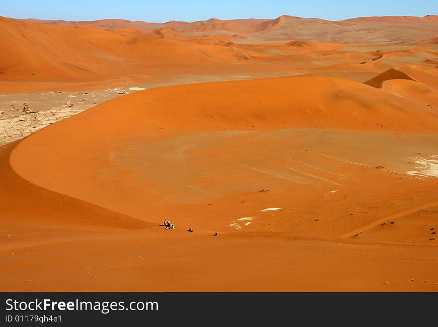 Dead Vlei, Namib desert, Sossusvlei, Namibia. Dead Vlei, Namib desert, Sossusvlei, Namibia