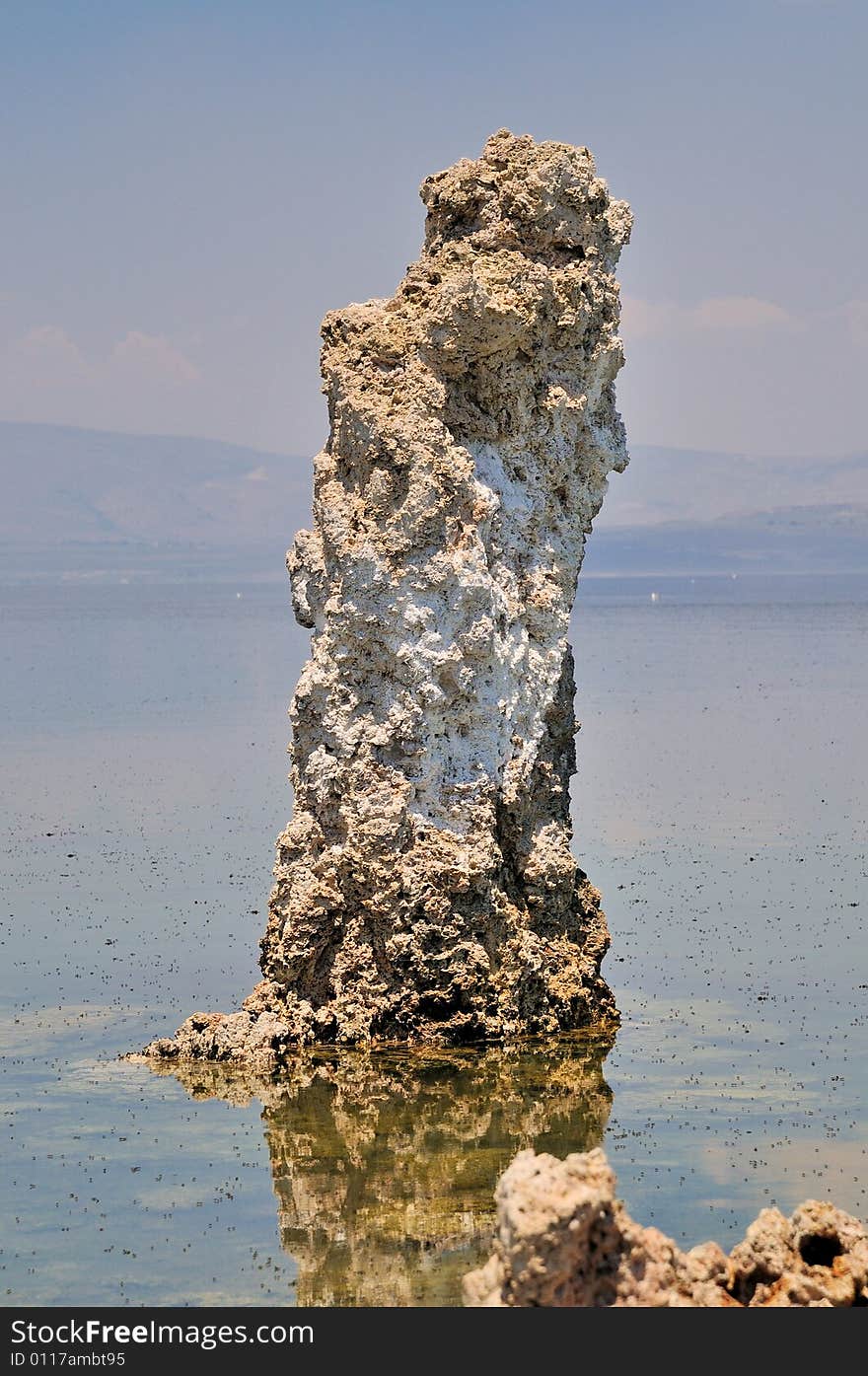 Tufa rock formation