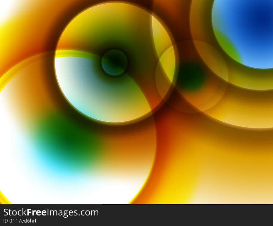 A abstract background image made up of colourful circles gradients. A abstract background image made up of colourful circles gradients.