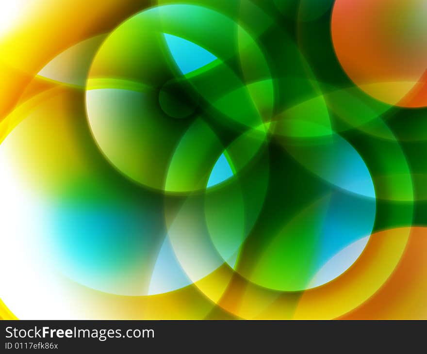 A abstract background image made up of colourful circles gradients. A abstract background image made up of colourful circles gradients.