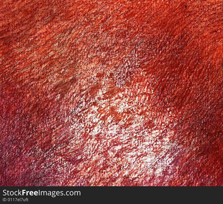 Textured  background of red decorative paper