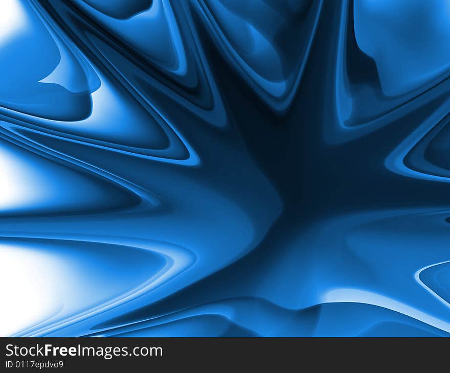 A abstract background made out of the colour blue. A abstract background made out of the colour blue.