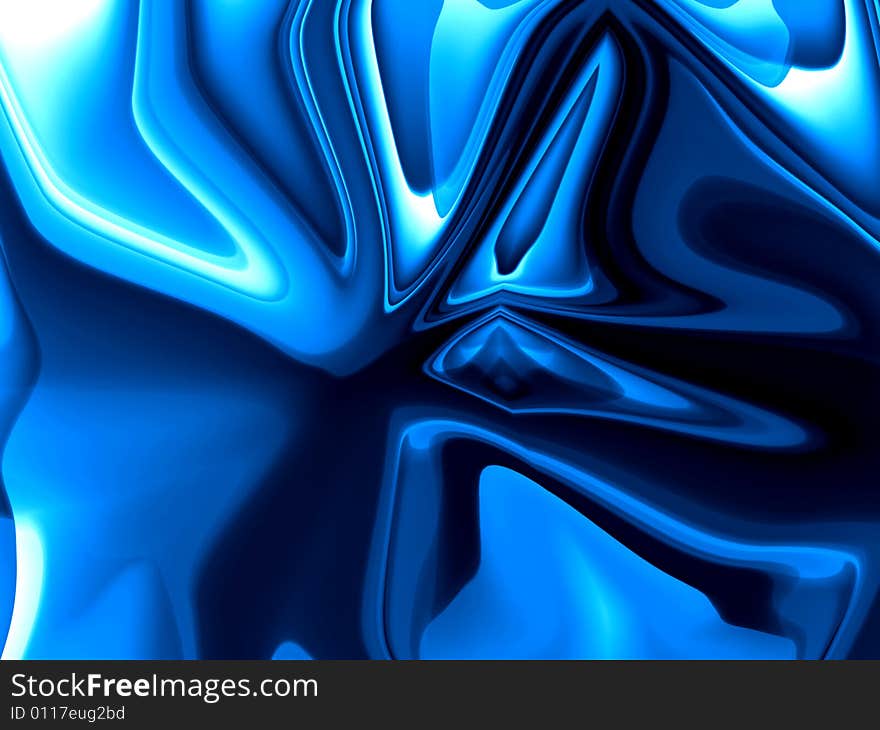 A abstract background made out of the colour blue. A abstract background made out of the colour blue.