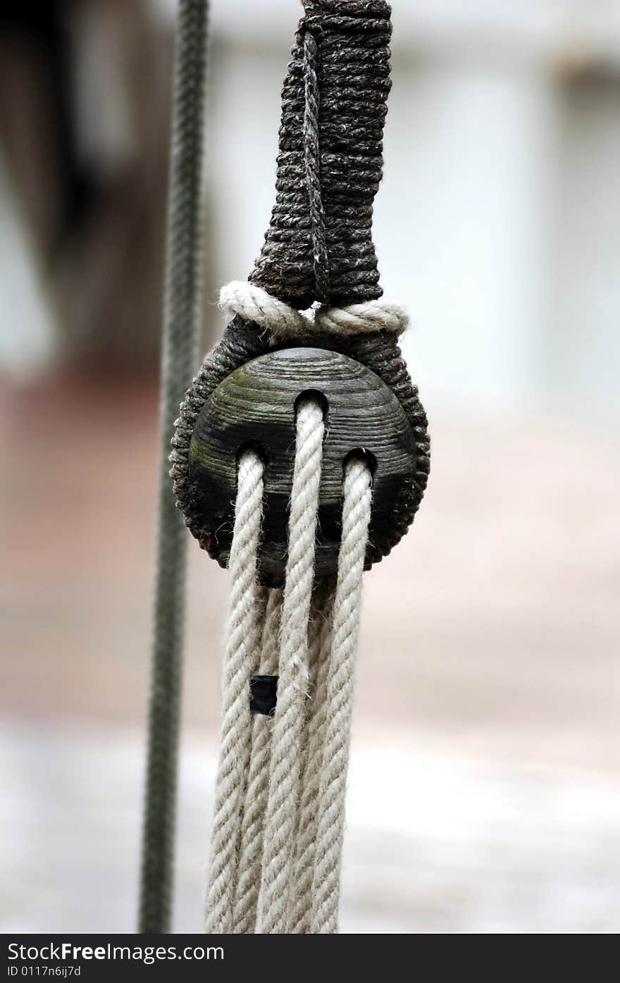 France, Normandie: Old Pulleys