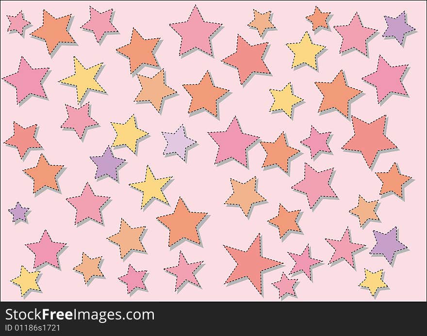 Abstract star background