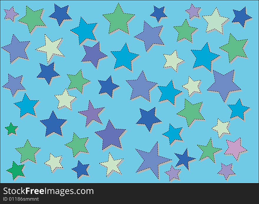 Abstract star background