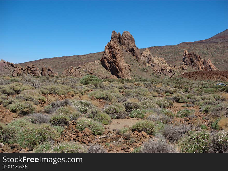 Desert area in Tenerife 4