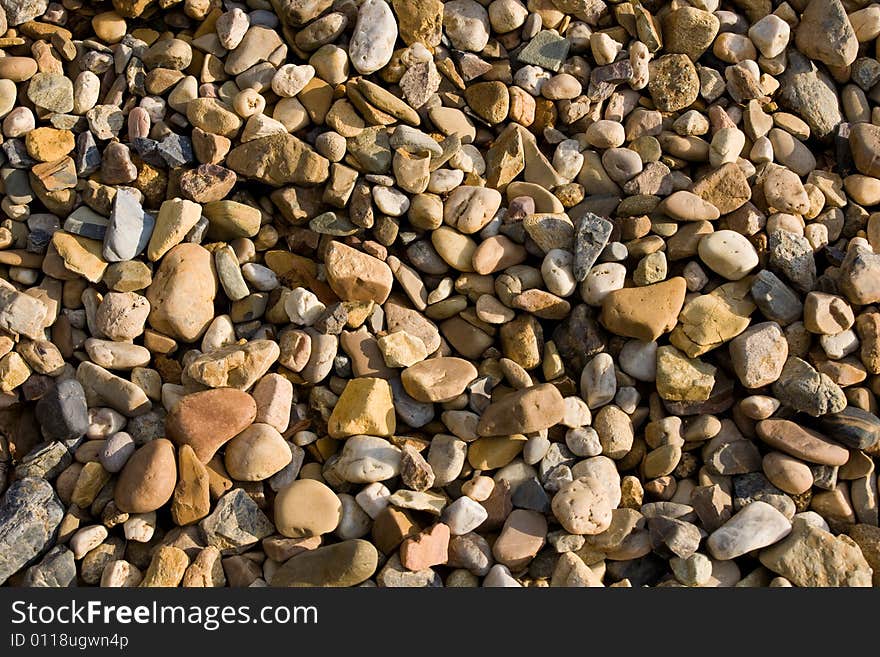 Rounded River Color Stones