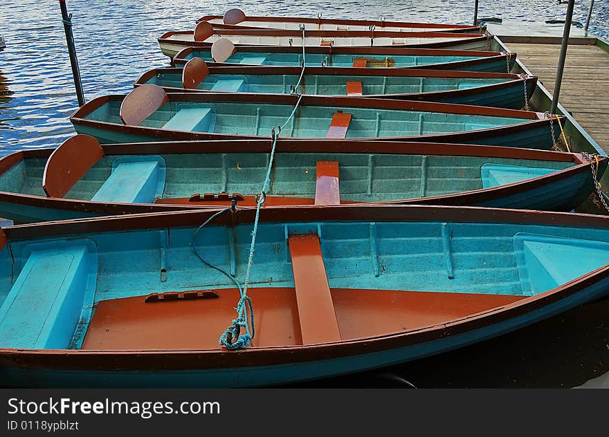 Boats in a river