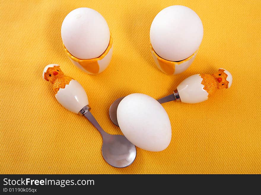 Breakfast eggs